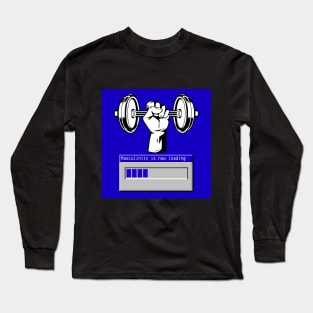 WORK OUT BE A MAN Long Sleeve T-Shirt